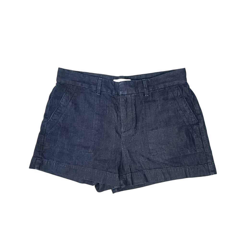 LOFT Mid Rise Dark Wash Denim Shorts Women's Size 27